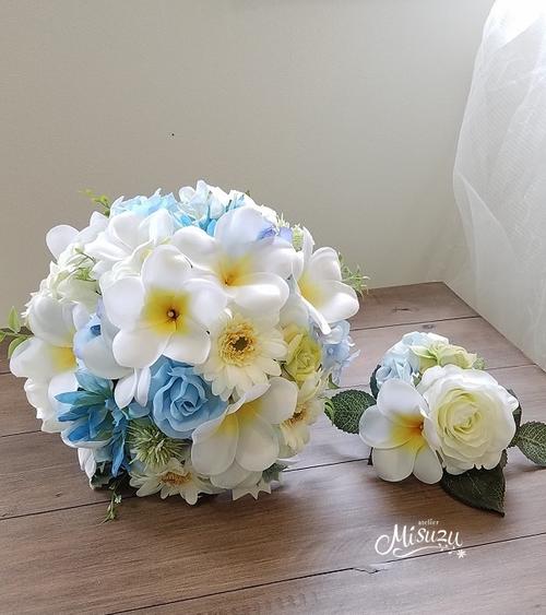 【特別価格】カラーのアンティークウェディングブーケ＆ブートニア 結婚式 前撮り b46d8b308a24031eb1ae4d7b90d074