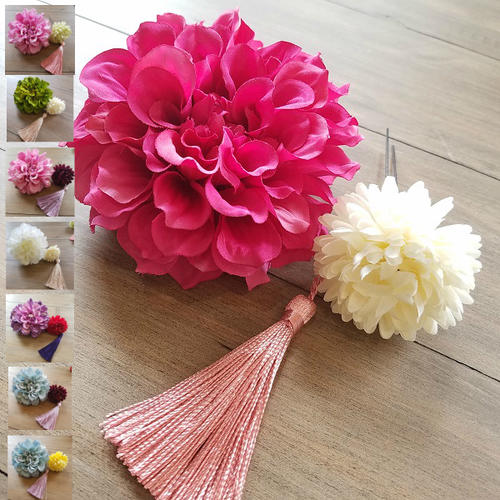 楽天市場 Misuzu ダリア マムの和髪飾り 選べるカラー24ｘ11色 七五三 成人式 前撮り結婚式 ピンポンマム 和装 着物 袴 桃の節句 浴衣 卒園式 ベルフルール美鈴