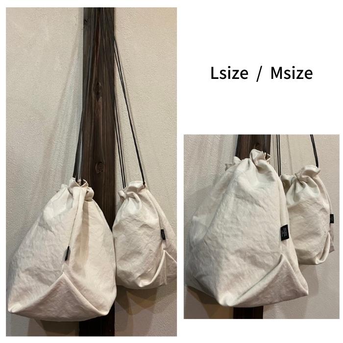 巾着バッグ Mサイズ 日本製 国産 ハンドメイド handmade
