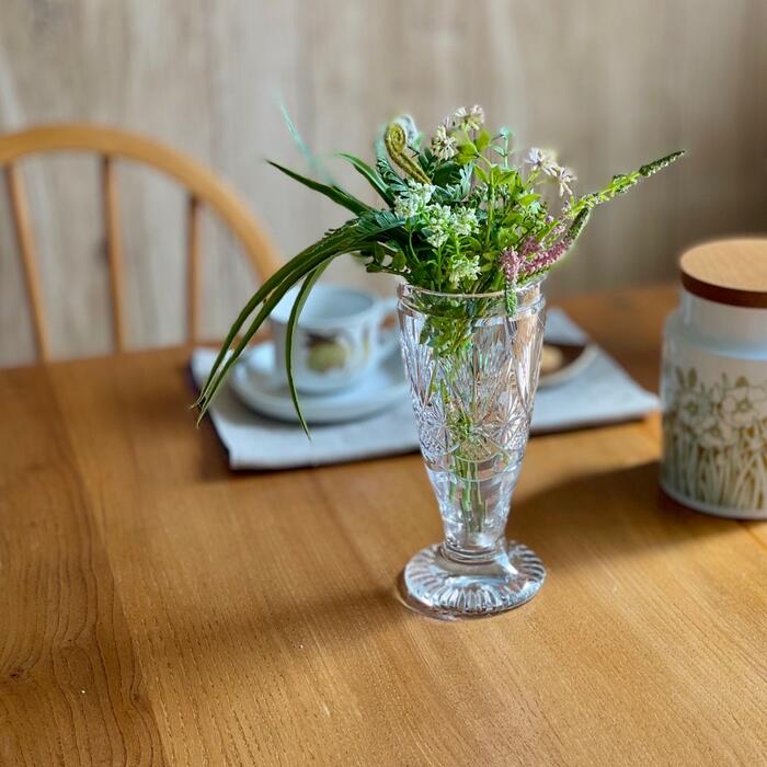 アンティーク ガラス 花瓶 フラワーベース 花器 ガラス花瓶 おうち時間 おしゃれ かわいい 北欧 イギリス プレゼント ギフト 母の日 誕生日プレゼント 新築祝い 引っ越し祝い インテリア おうちカフェ 店頭受取対応商品 Ceconsolidada Cl