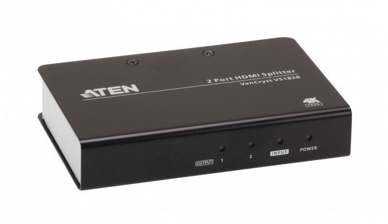 【貨物輸送無料】【3年引き受ける】HDMI 2分かち合う器(True 4K相応う)【VS182B】