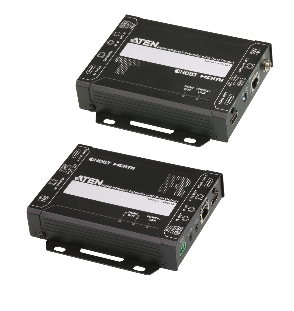 ATEN VE-811 HDMIツイストペアケーブルエクステンダー HDMIツイストペアケーブルエクステンダー(4K対応) - VE811, ATEN