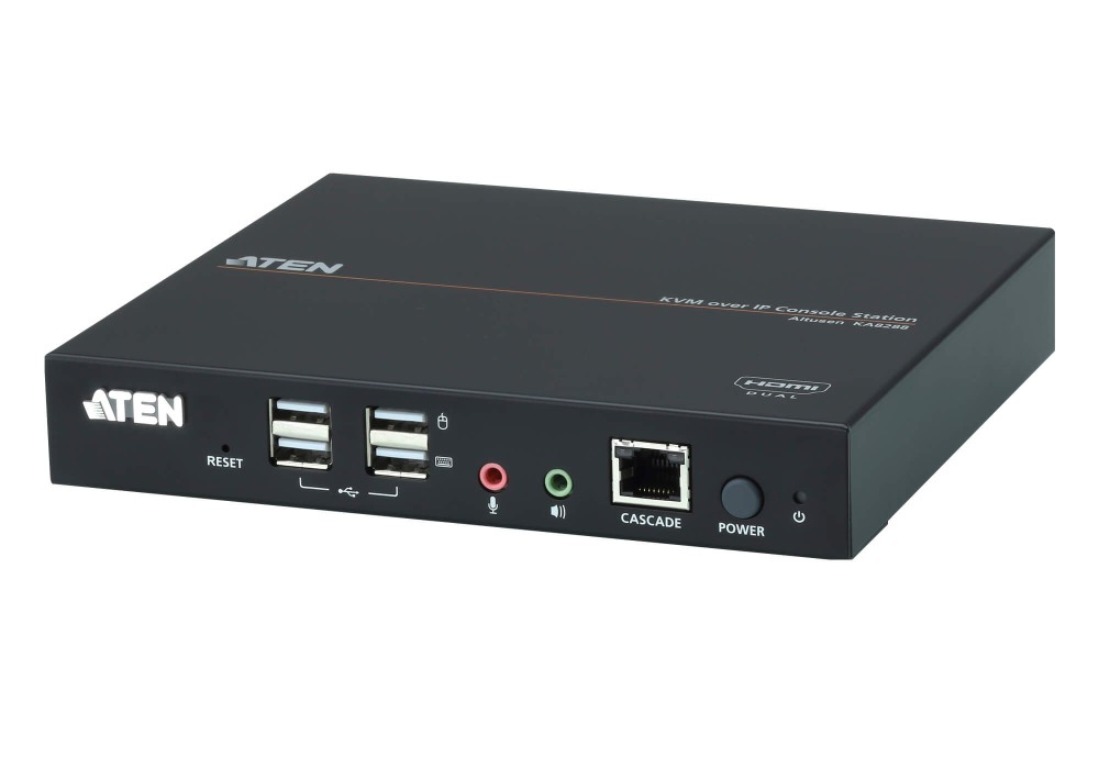 【貨物輸送無料】【三年引きうける】KVM over IP コンソールステイション【KA8288】