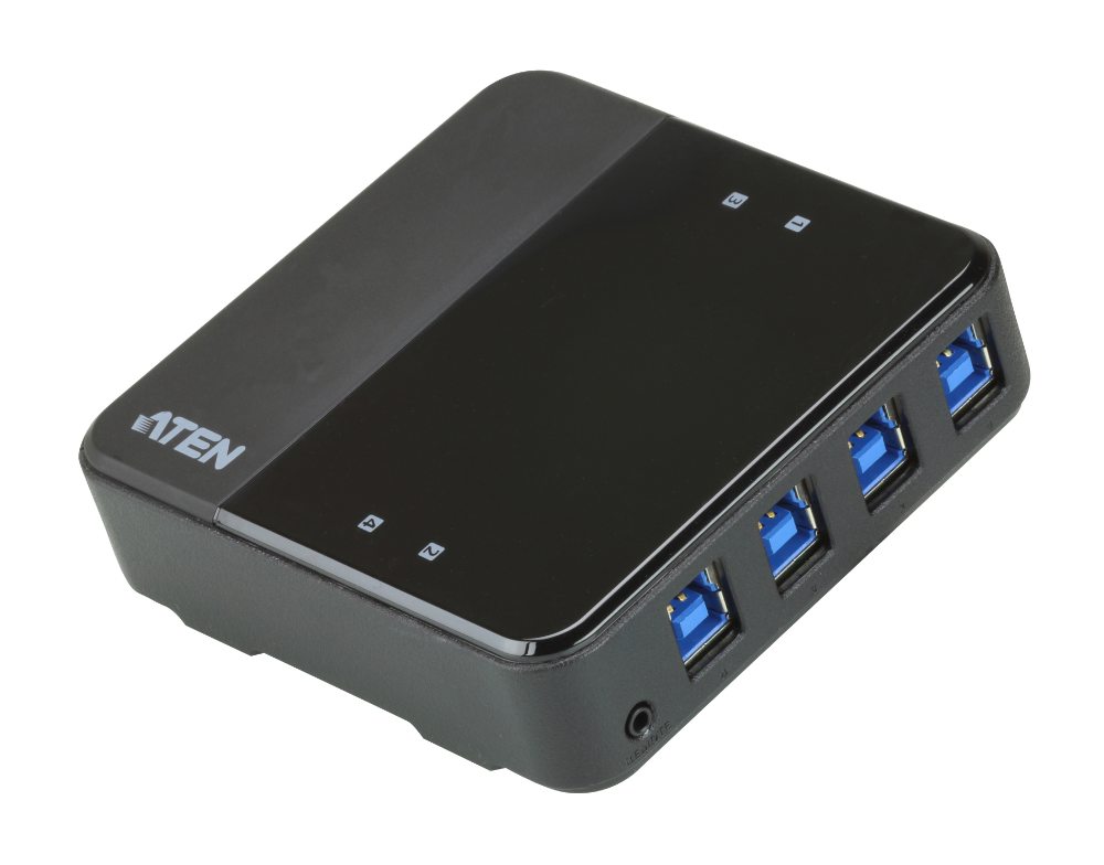 楽天市場】ATEN USBハブ 4ポートUSB3.1 Gen1 USB切替器（2入力