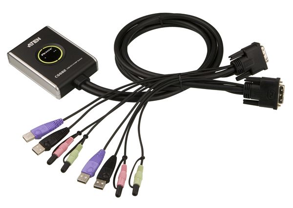 分配器・切替器 ATEN HDMI USB 2.0 KVMP Switch CS1792 USB2.0ハブ搭載2ポートHDMI KVMPスイッチ CS1792 | Shop ATEN