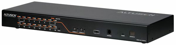 【貨物輸送無料】【3年引き受ける】 ATEN 2使用者相応う 16界面 Cat5手合い KVM取り替えっこ 【KH2516A】
