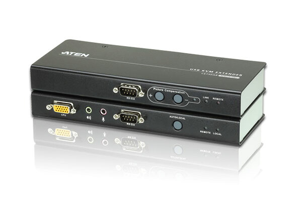 【貨物輸送無料】【3年引き受ける】ATEN USB VGAオーディオ範疇5e KVMエクステンダー(1,280×1,024@200m) 【CE750A】