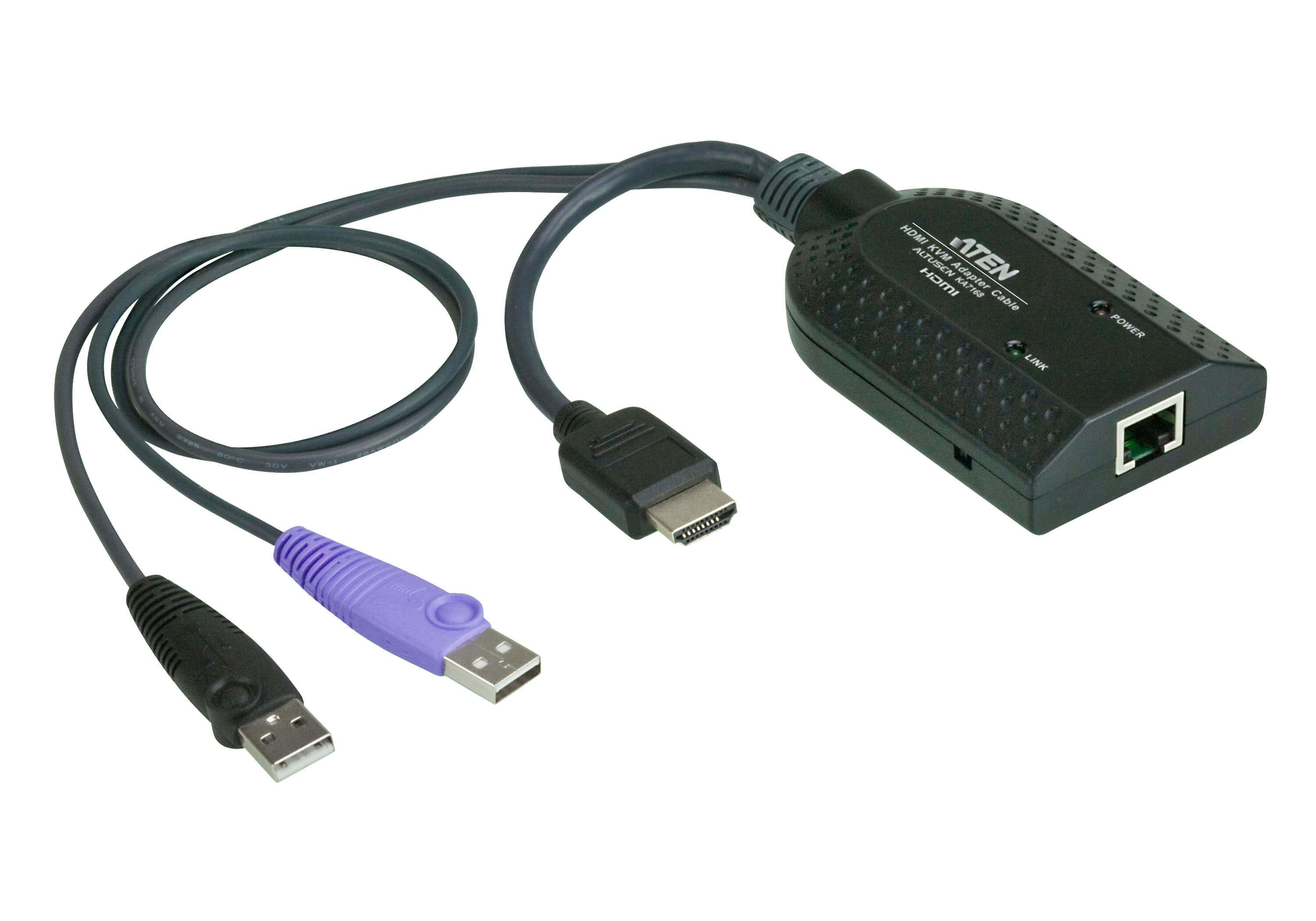 正規輸入品保証 ATEN USB DVI HDBaseT ミニKVM エクステンダー 1920