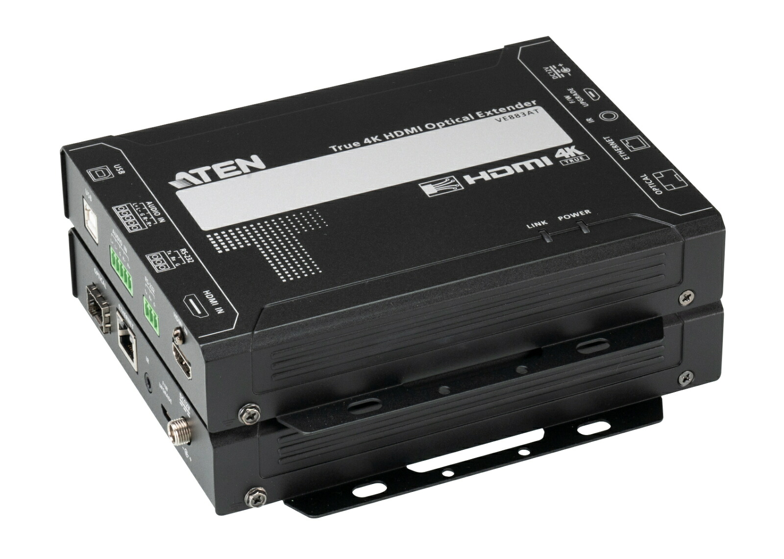 【3年引き受ける】 ATEN グラスファイバーHDMIエクステンダー（True 4K相応う）【VE883A】