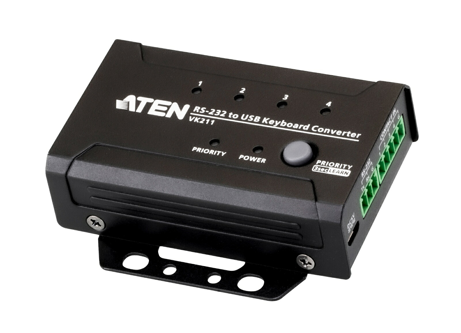 ATEN RS-232/接触点 to USB 鍵盤変換器 VK211 【貨物輸送無料】【3年引き受ける】