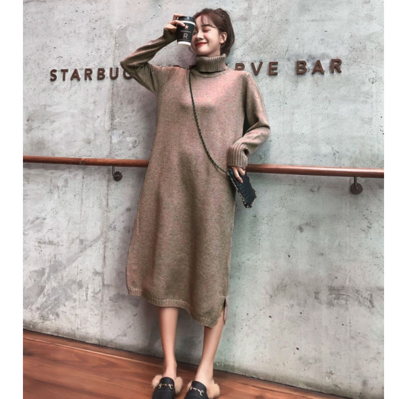 人気満点 人気ニット ワンピース レディース K 時間指定不可