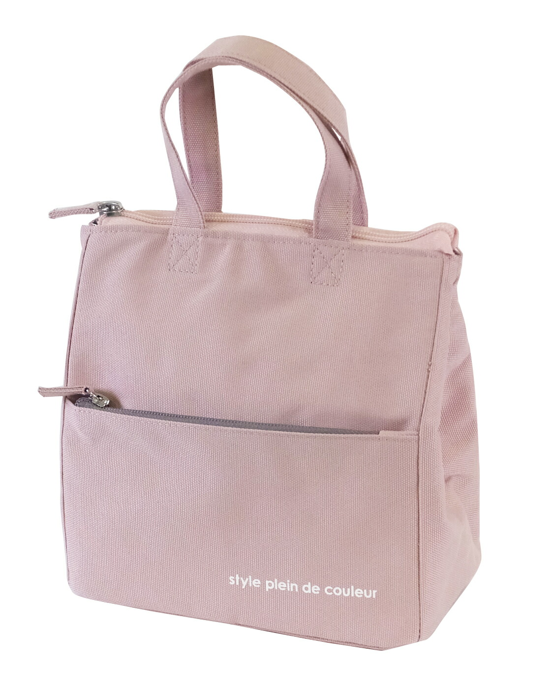 ネイルピンク | スクエアランチトート Sサイズ ランチバッグ | At First
