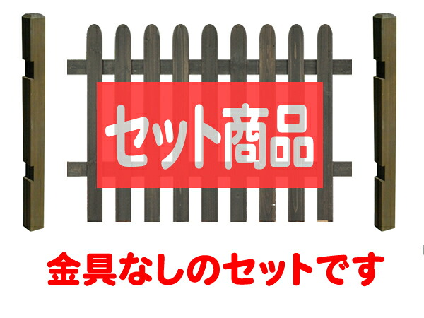 【ｽｰﾊﾟｰｾｰﾙ継続期間中は15%OFF引き換え証】駒寄せ ピケット駒寄せ 引っ切りない型 置き目手合い 金具なし 基本原理1面書き割り 土 木製 つつみ隠し 今めかしい 庭 室外 間借り人駒寄せ 外溝 DIY 幅120珊 高さ95珊 bfstps-loxx