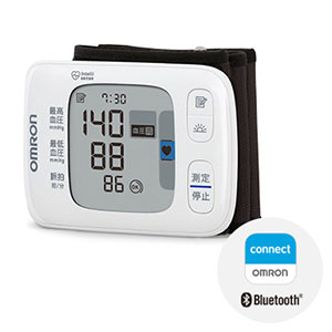 【在庫有】【送料無料】オムロン 手首式血圧計 HEM-6231T2-JE[毎日の習慣に OMRON 家庭用血圧計 スマホ連動 Bluetooth対応 簡単操作]