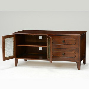 楽天市場】レトロシリーズ TV台 MTV-5188BR の 通販 【送料無料