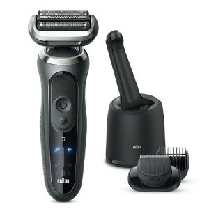 ＼ページ限定・ティースプーン付／　BRAUN/ブラウン電気シェーバー シリーズ7 72-G7500CC 【送料無料・代引料無料】 ［洗浄機付き 男性用シェーバー アルコール洗浄］