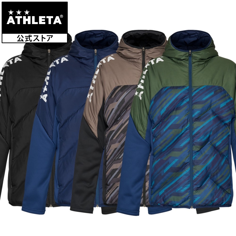 アスレタ　ATHLETA 中綿ウォームジャケット04148-70 BLK 中綿ウォームジャケット