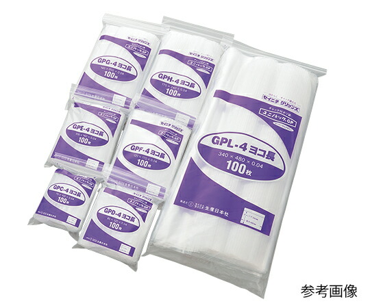 セイニチ ユニパックGP ヨコ長タイプヨコ480×タテ340×厚み0.04mm GPL-4ヨコナガ 1パック（100枚） 〔×5セット〕 まとめ） セイニチ ユニパックGP ヨコ長タイプヨコ480×タテ340×厚み
