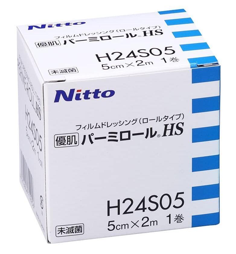 ニトムズ　優肌パーミロールHS　50mm×2m　12巻入　H24S05