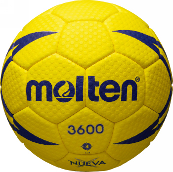 【在庫有】【※以降5月中旬以降の入荷となります】モルテン molten ハンドボール ヌエバX3600 3号球 屋外グラウンド用 検定球 H3X3600