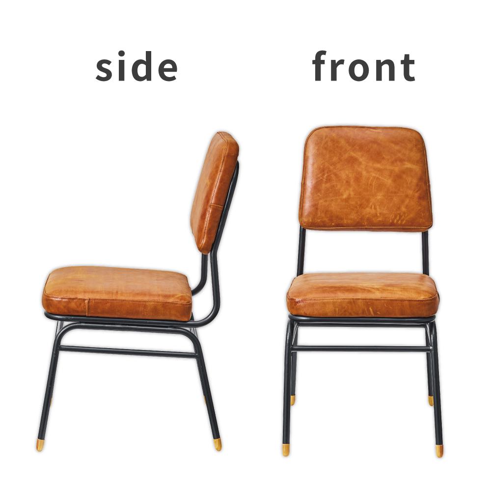 おしゃれ インダストリアル チェア インダストリアル 椅子 ダイニングチェア スチール ヴィンテージ アームレス 母の日 ダイニング 本革 送料無料 ダイニングチェア 安い マラソンセール開催中 ダイニング セール ダイニングチェア おしゃれ チェア 椅子