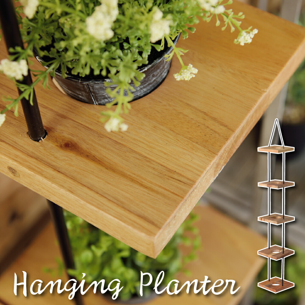 楽天市場】ハンギングプランター 5D 壁掛け用 5段 TTZ-315インテリア