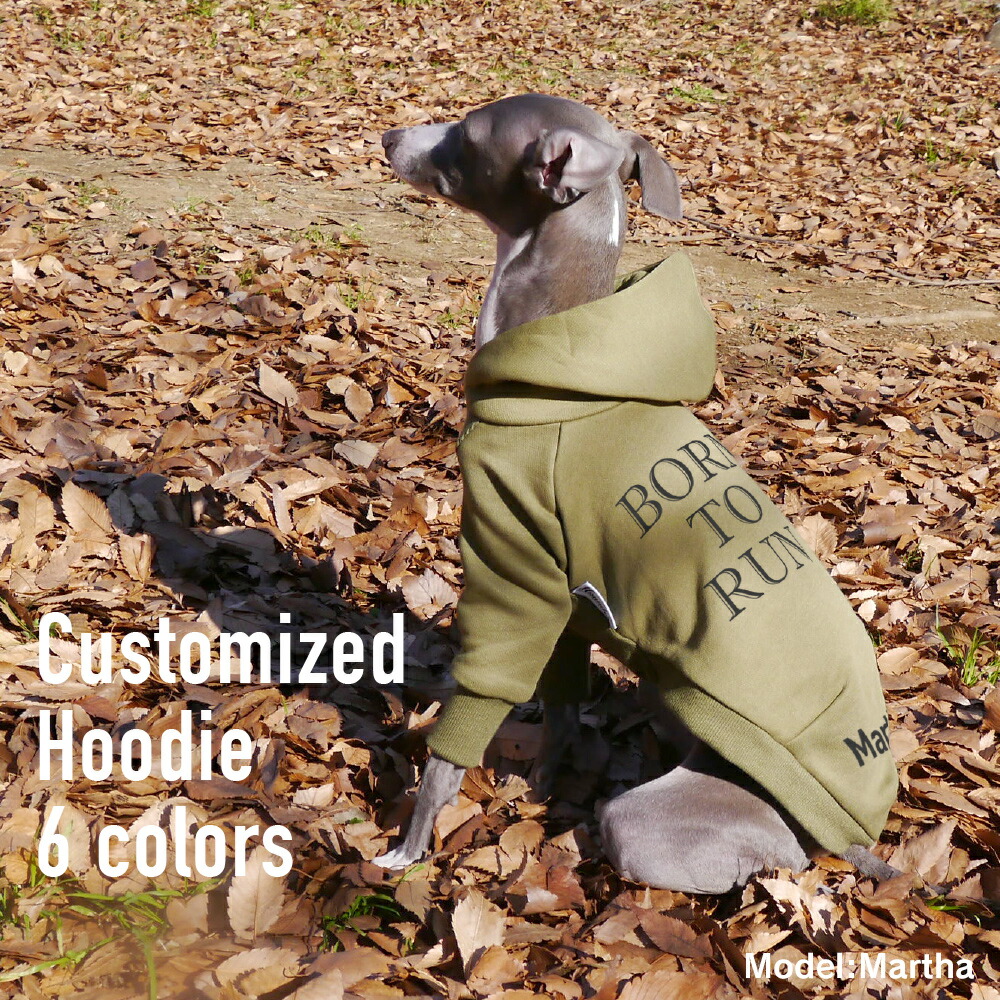 楽天市場】IGテキスタイルフーディー【 犬 服 イタグレ服 イタリアン