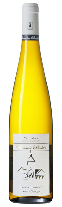 ゲヴュルツトラミネール サン ジョルジュ 750ml 【ｲﾝﾎﾟｰﾀｰ直送】 稲葉 FC475　｜　 フランス 白 ワイン Gewurztraminer Saint Georges ドメーヌ ブレル アルザス｜ワインと地酒　アティグス