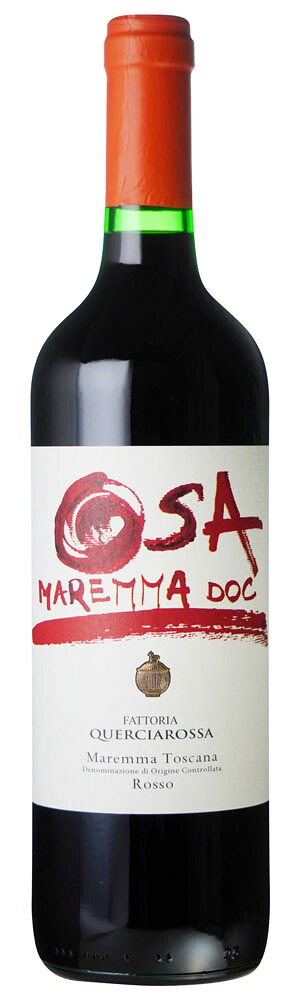 オーサ マレンマ トスカーナ 750ml 【ｲﾝﾎﾟｰﾀｰ直送】 稲葉 IA083　｜　 イタリア 赤 ワイン Osa Maremma Toscana ファットリア クエルチャロッサ トスカーナ