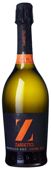 プロセッコ エクストラ ドライ 750ml 【ｲﾝﾎﾟｰﾀｰ直送】I504　｜　 イタリア　ヴェネト 白 辛口 ワイン Prosecco Extra Dry ザルデット｜ワインと地酒　アティグス