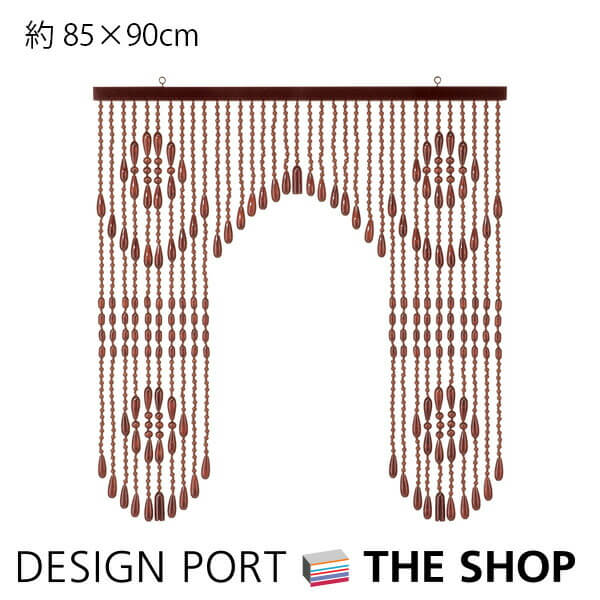 楽天市場】珠のれん 37連 巾 約85×丈90cm おしゃれ 玉のれん 木珠 和