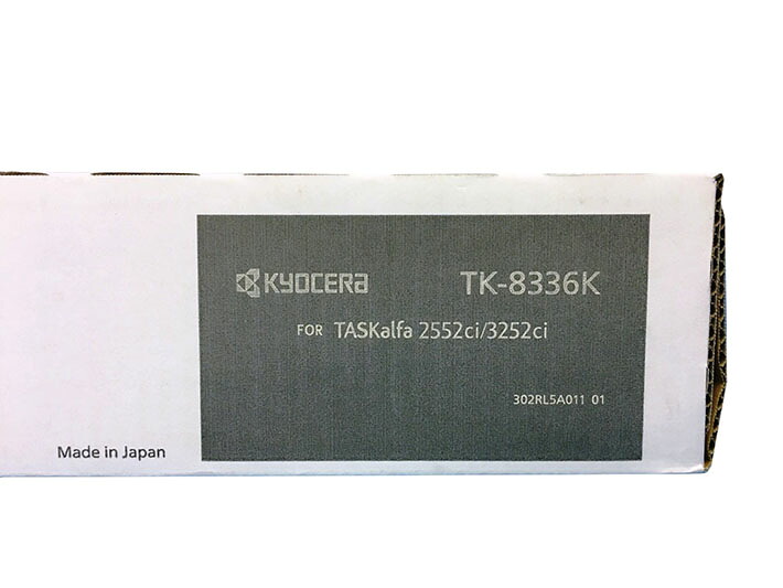 京セラ 純正トナーカートリッジ TK-8336K ブラック 大容量トナー 京セラ純正 黒 トナーカートリッジ 純正トナー インクトナー 純正インクトナー 対応機種： TASKalfa 2552ci TASKalfa 2553ci TASKalfa 3252ci TASKalfa 3253ci 【送料無料】