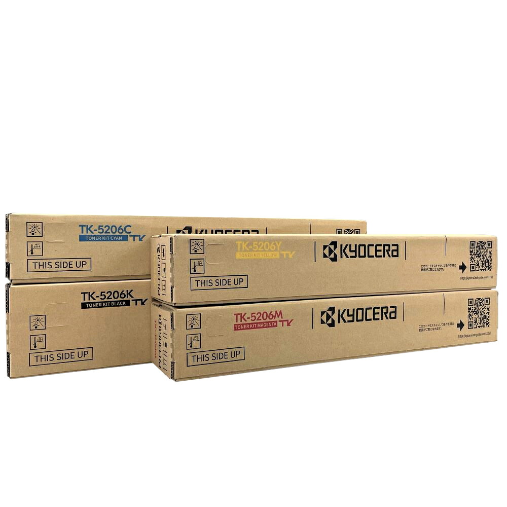 京セラ トナー 4色 仕掛ける 完全無欠トナーキット トナーセット 完全無欠トナー kyocera インキ 京セラトナー 薬莢仕掛ける 京セラ完全無欠 完全無欠品 TK-5206K TK-5206C TK-5206M TK-5206Y 4色仕掛ける【貨物輸送無料】