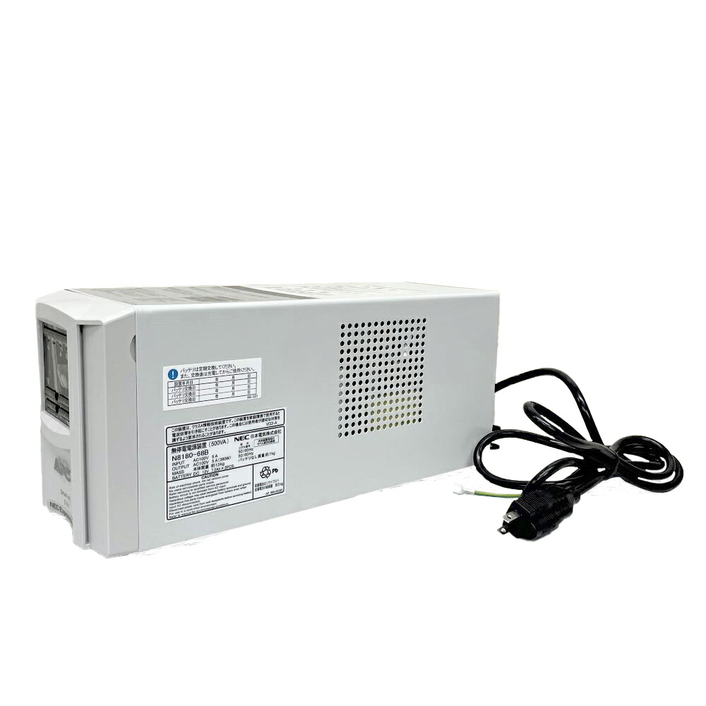 NEC 無停電装置 N8180-68B NMT500J Smart-UPS ラインインタラクティブ 500VA 360W タワー型 シール型鉛蓄電池 【送料無料】【中古】 12,045円
