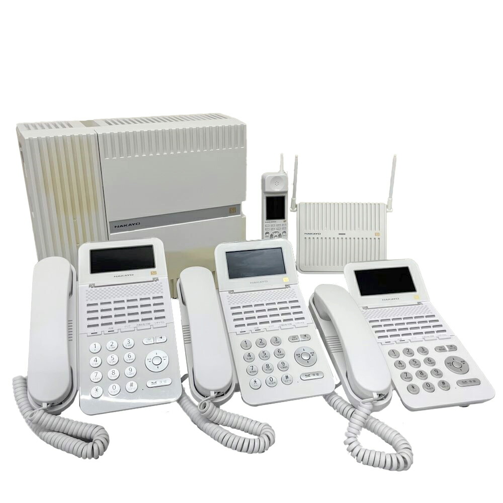 楽天市場】ナカヨ ビジネスホンセット NYC-SiS-ME NYC-24Si-SDW