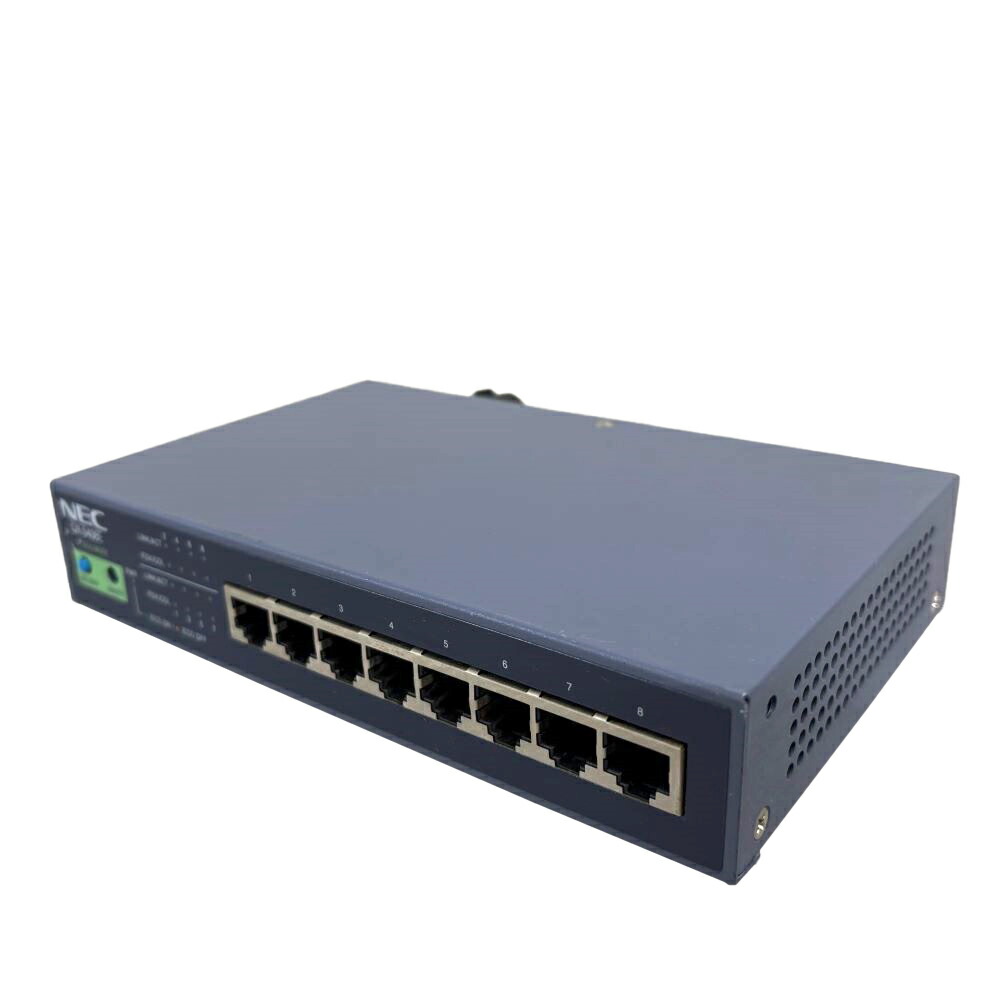楽天市場】【中古】NEC QX-S608E 1000BASE-T 8ポート ギガビット
