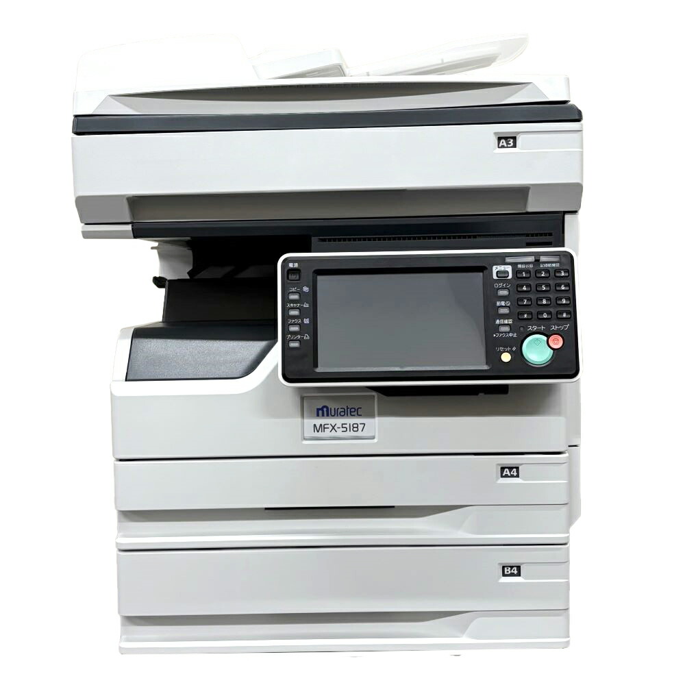 NO.1702 【美品】muratec ムラテック MFX-8207 モノクロ複合機 コピー