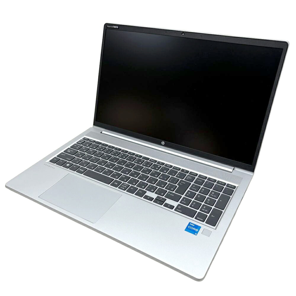 HP ノートパソコン ProBook 450 G9 15.6型 第12世代 i5-1235U 1.30GHz 1920×1080 フルHD Windows11 Professional 64bit SSD256GB メモリ8GB 無線LAN Webカメラ 【送料無料】【中古】