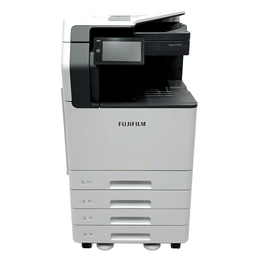 富士写真フィルム商行為イノベーション 色合い練り合わせる機 ApeosC2061 カウンタ17,941枚 色合い真似る 色合い印刷機 色合いスキャナ FAX 最大限度下がきA3 無線電話ローカルエリアネットワーク 有線ローカルエリアネットワーク USB テープ4段 手差し 富士ゼロックス 【大型商いもの送りとどける】【貨物輸送別途積もり書き】【中古】