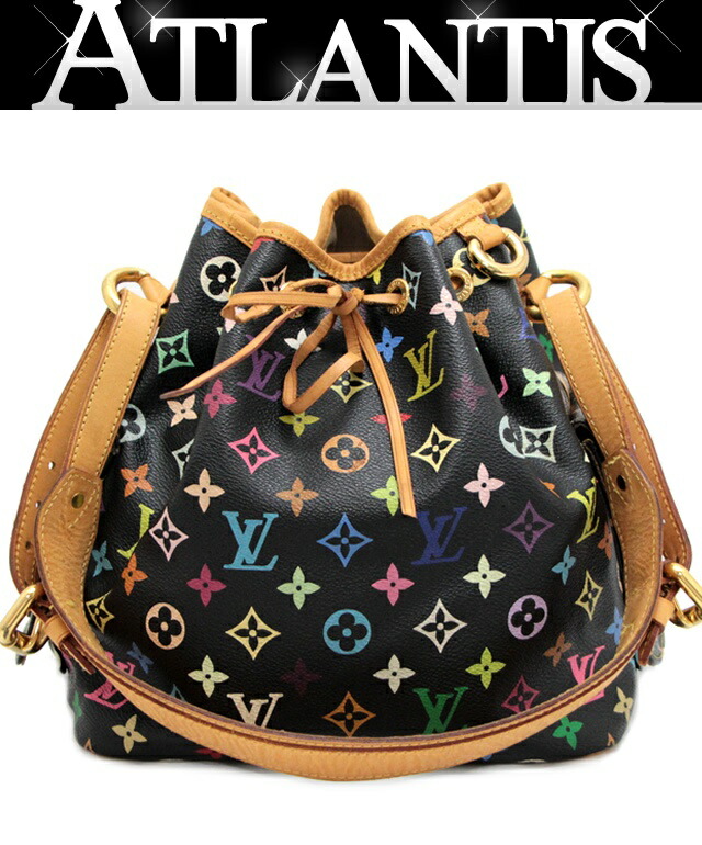 楽天市場】ルイヴィトン LOUIS VUITTON プチ・ノエ 巾着 ショルダー 