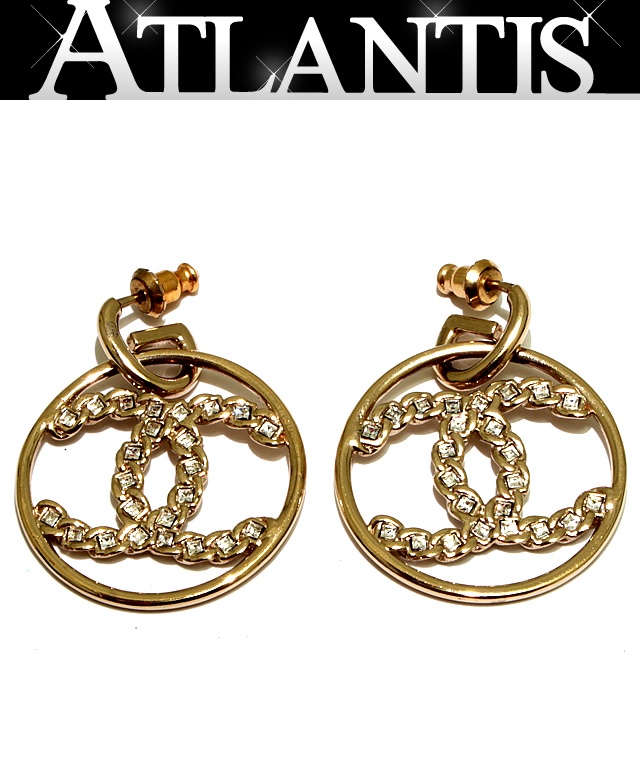 ☆美品☆CHANEL ココマーク キラキラ ミニピアス 0539s10 楽天市場】シャネル CHANEL ミニ ココマーク ラインストーン
