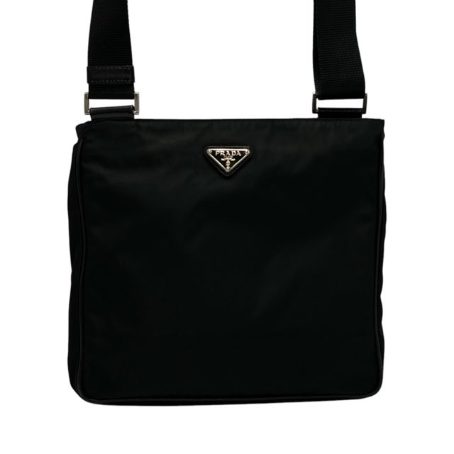 楽天市場】プラダ PRADA 三角ロゴ ショルダーバッグ 外ポケット  