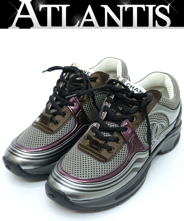 モ*エ様 シャネルメッシュスニーカー 23㎝ 美品 モ*エ様 シャネルメッシュスニーカー 23㎝ 美品 - メルカリ