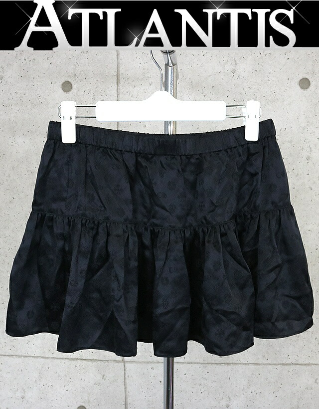 +CHROME HEARTS+ レディース ブラック スカート WOMENS SKIRT ブラック（黒）系 CHROME HEARTS(クロムハーツ) スカート