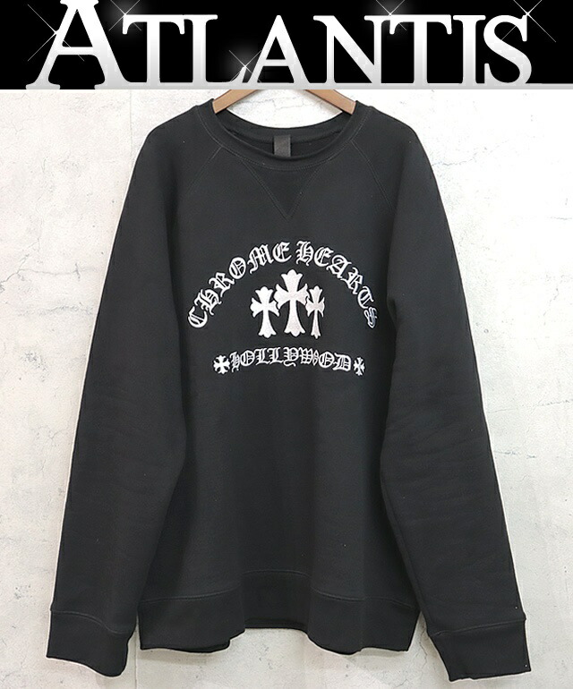 クロムハーツ Y NOT スウェット コットン サイズXL ブラック