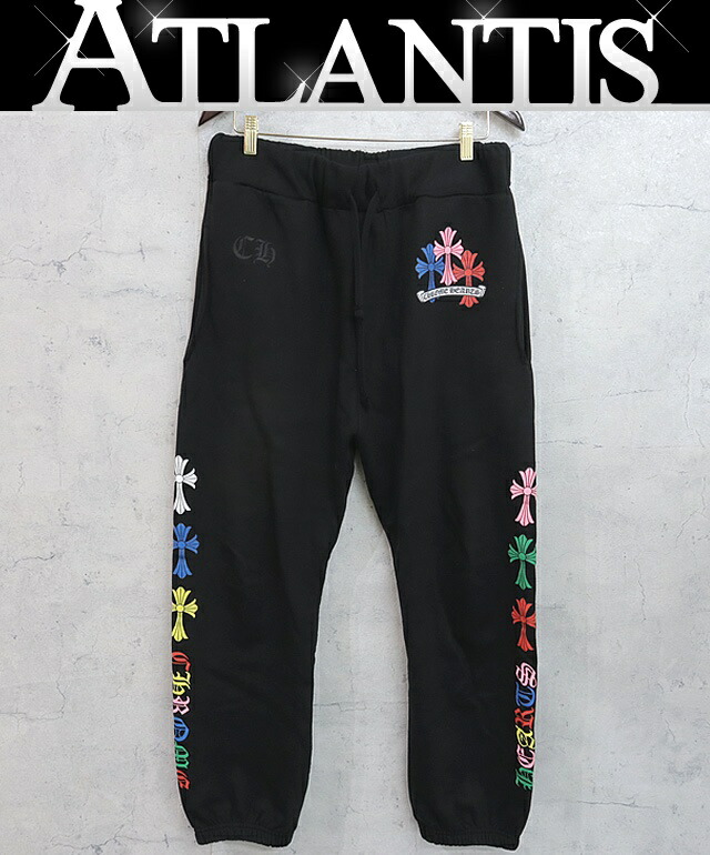 CHROME HEARTS／CHプラスパッチ ダガージップ スウェットパンツ CHROME HEARTS／CHプラスパッチ ダガージップ スウェットパンツ