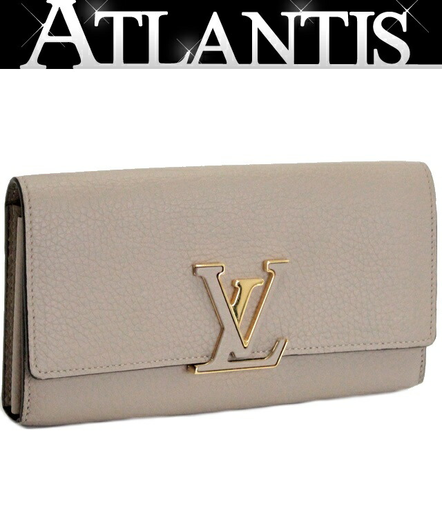 【新品に近い】ルイヴィトン　ポルトフォイユ　カプシーヌ　トリヨン　ガレ　長財布 7751.jpg