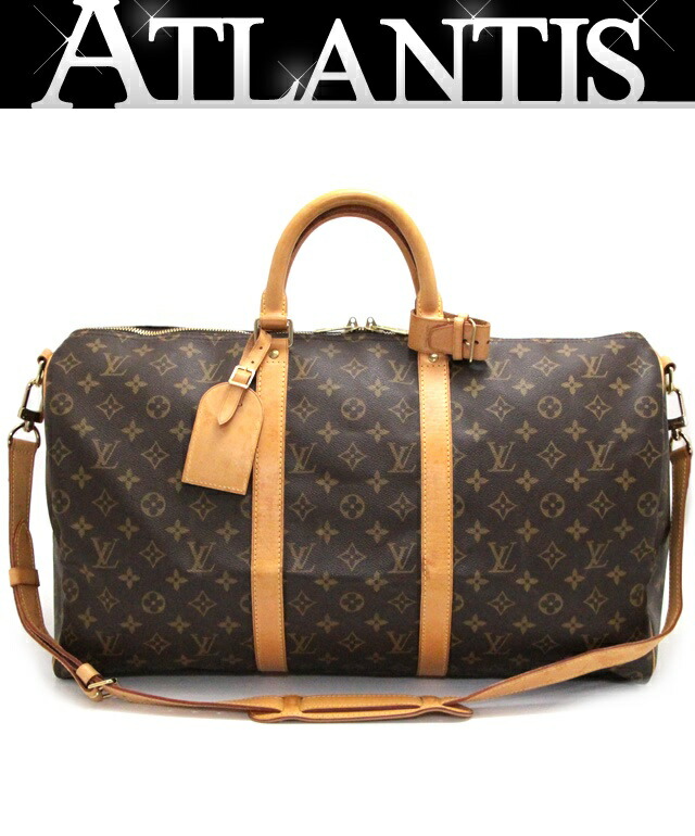ルイヴィトン モノグラム キーポル45 M41428 ボストン バッグ LOUIS VUITTON ルイヴィトン M41428 キーポル45 ボストンバッグ