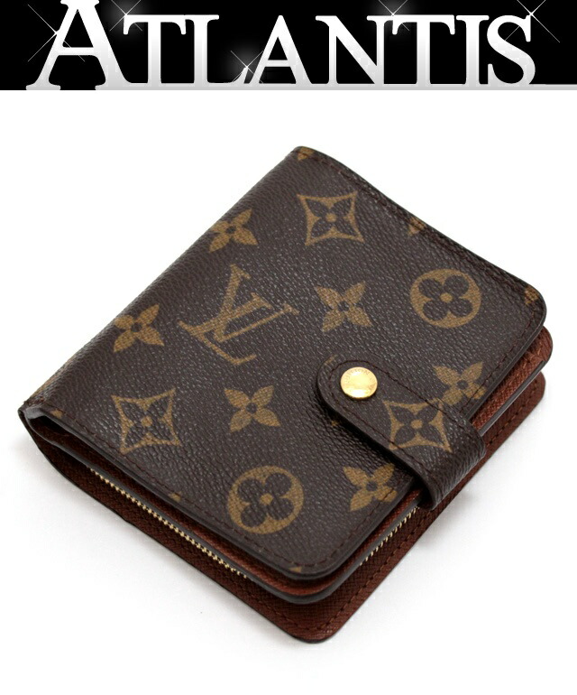LOUIS VUITTON LV モノグラム コンパクトジップ USA製 楽天市場】【財布】LOUIS VUITTON ルイ ヴィトン モノグラム