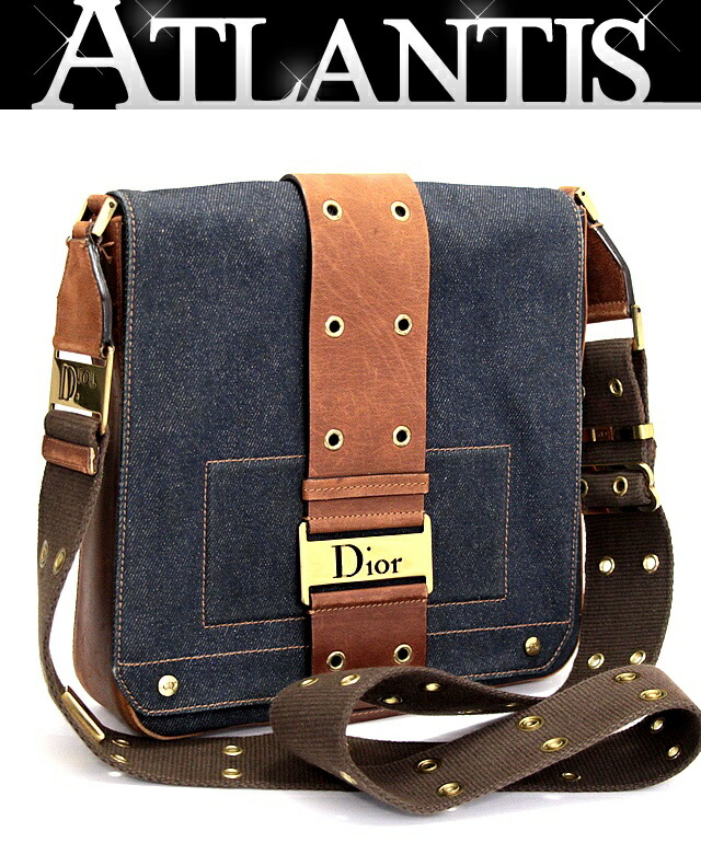 美品　Christian Dior アドミットイット デニムワンショルダーバッグ 楽天市場】Christian Dior(クリスチャンディオール) アドミット